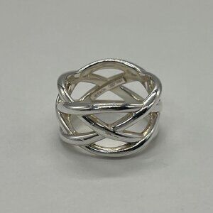 Tiffany & Co Celtic Knot Ring No 16 SV 925